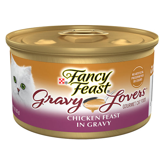 Fancy Feast Gravy Lovers Chicken in Gravy Wet Cat Food (3oz)